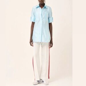 Le Stripe Luxe Tailored Track Pant